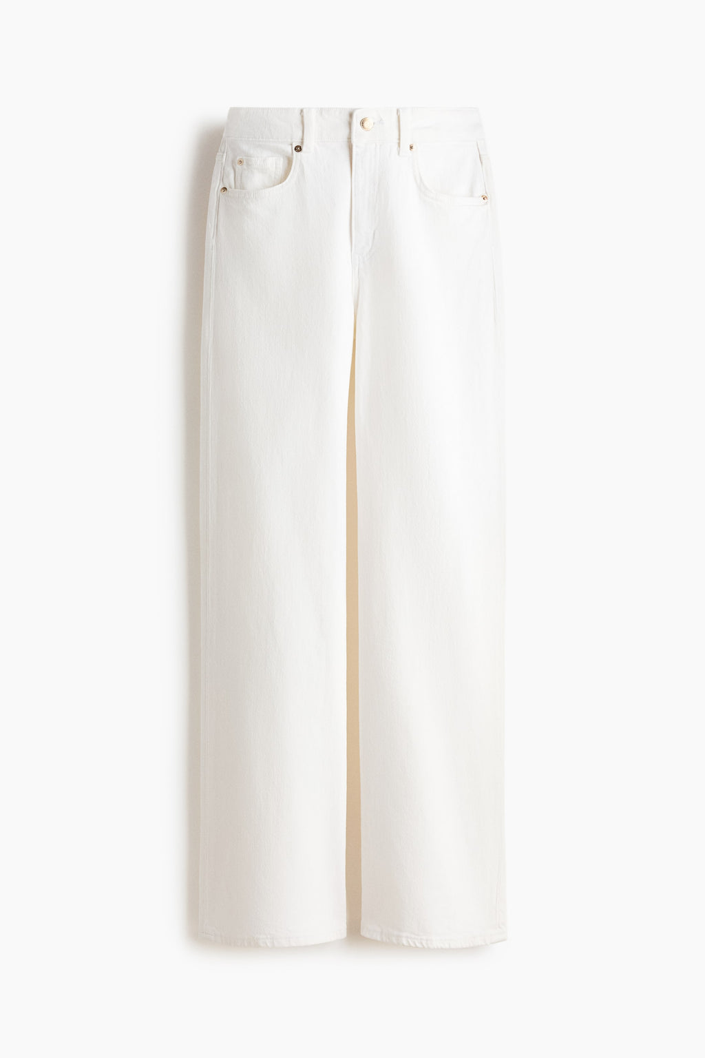 Orvesta Wide High Waist Jeans White
