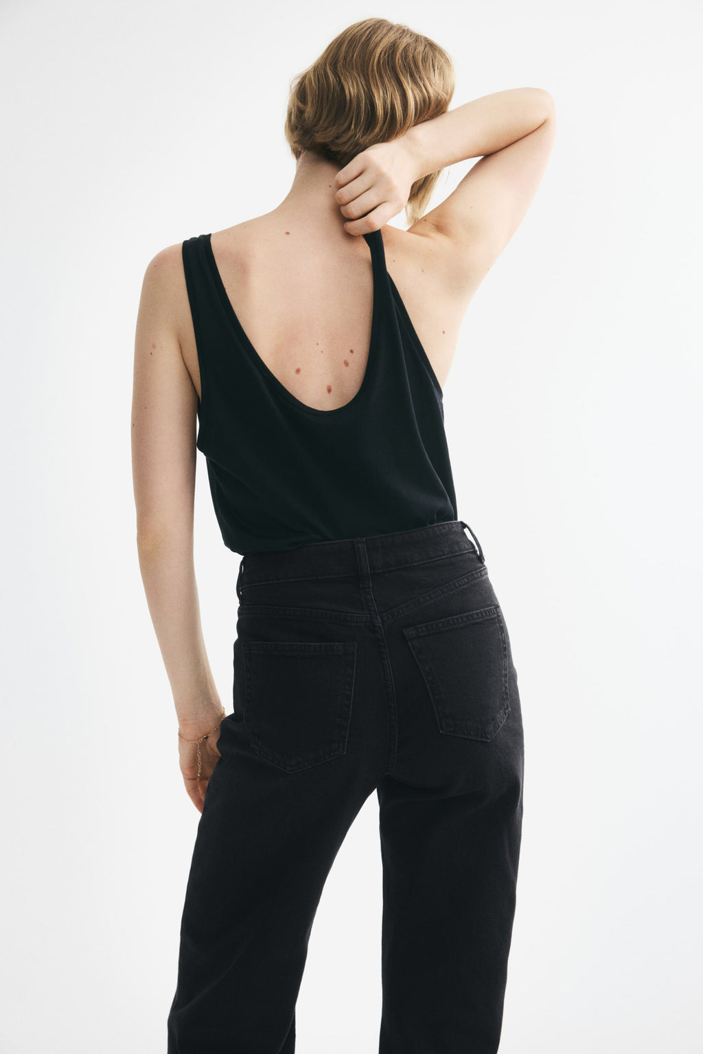 Orvesta Wide High Waist Jeans Black