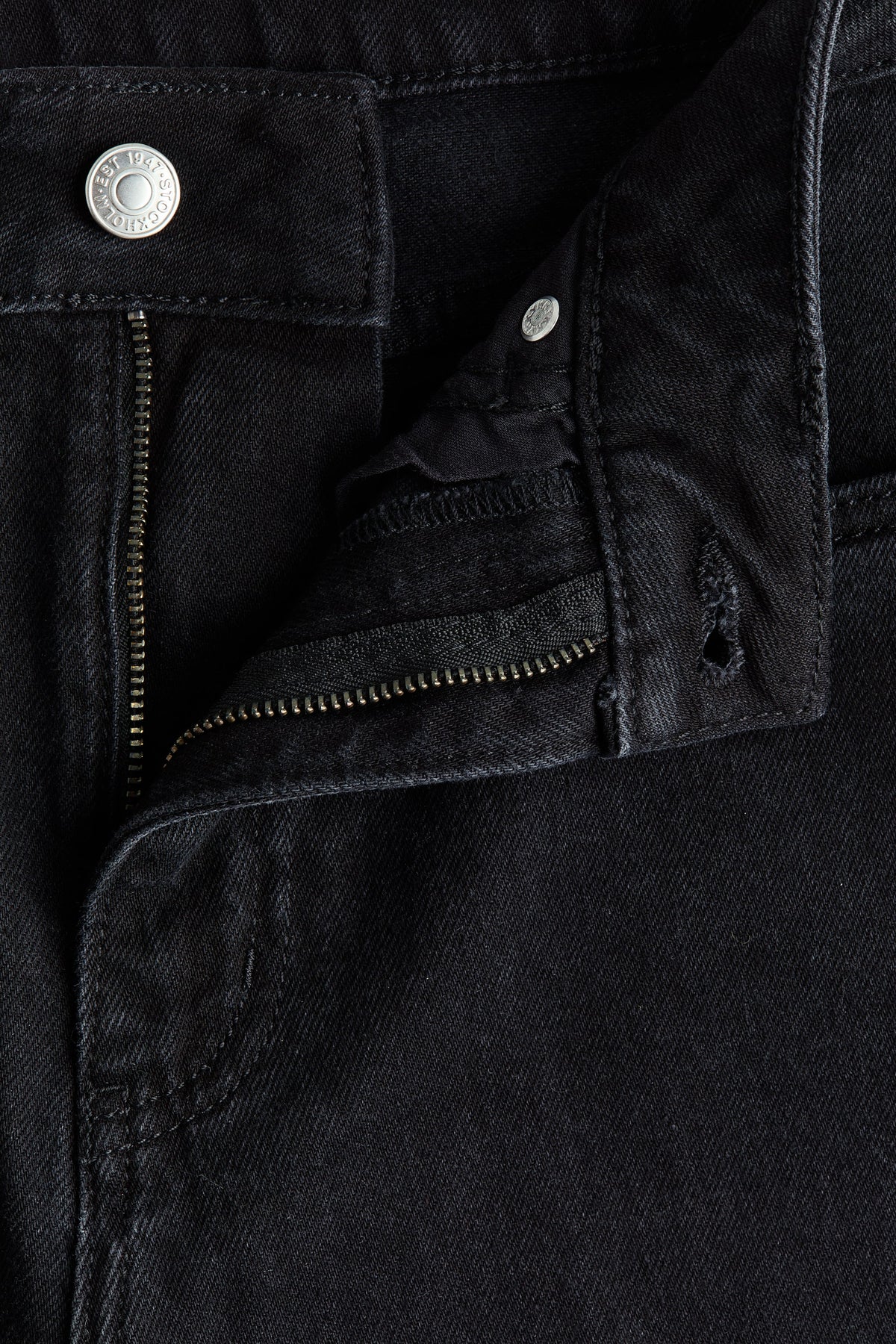 Orvesta Wide High Waist Jeans Black