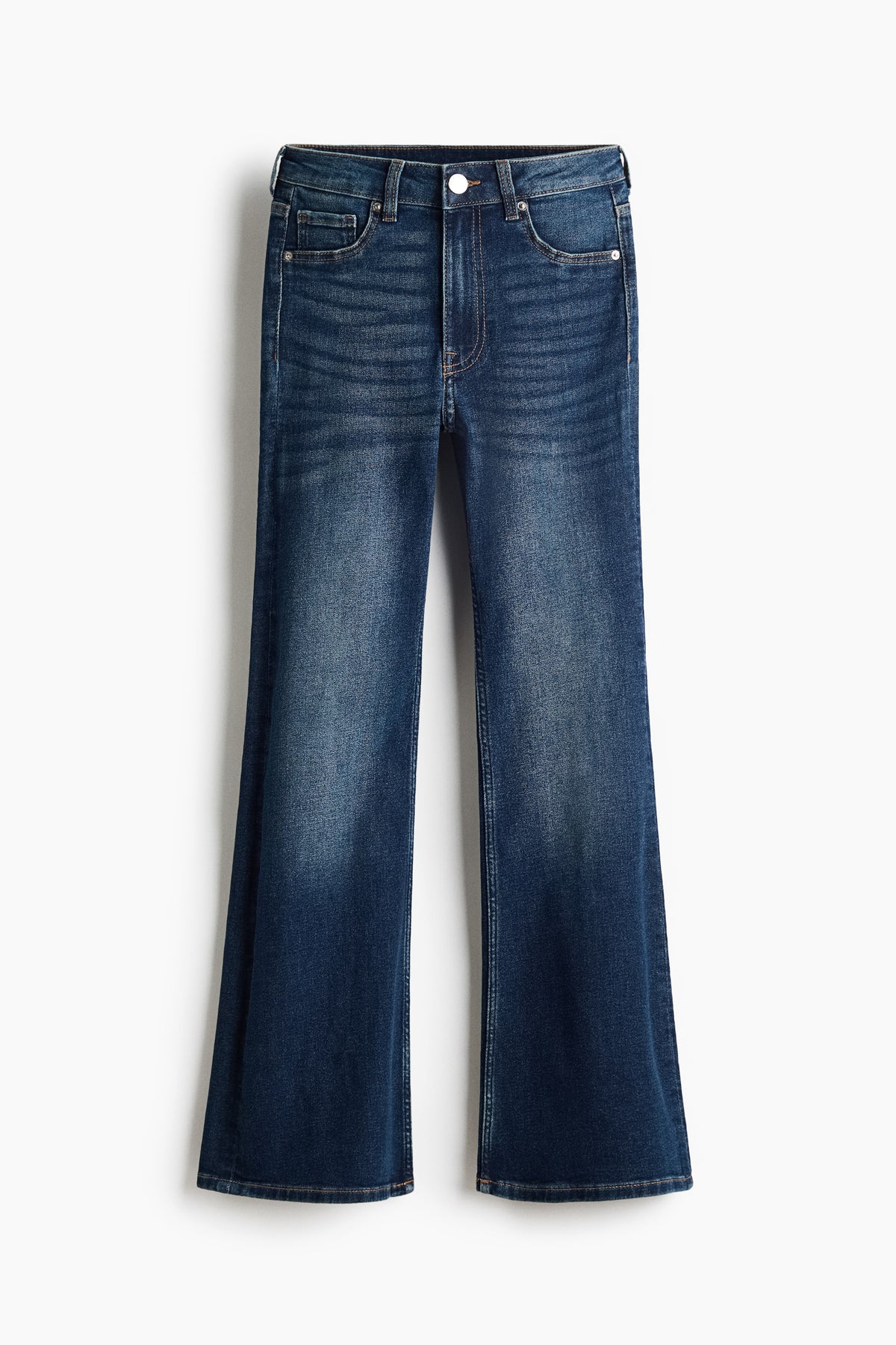 Orvesta Flared High Waist Jeans Denim Blue