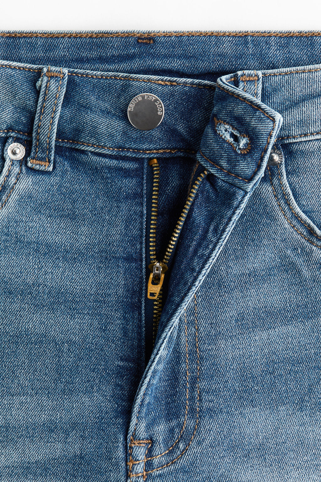 Orvesta Flared High Waist Jeans Denim Blue