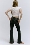 Orvesta Flared High Waist Jeans Denim Grey