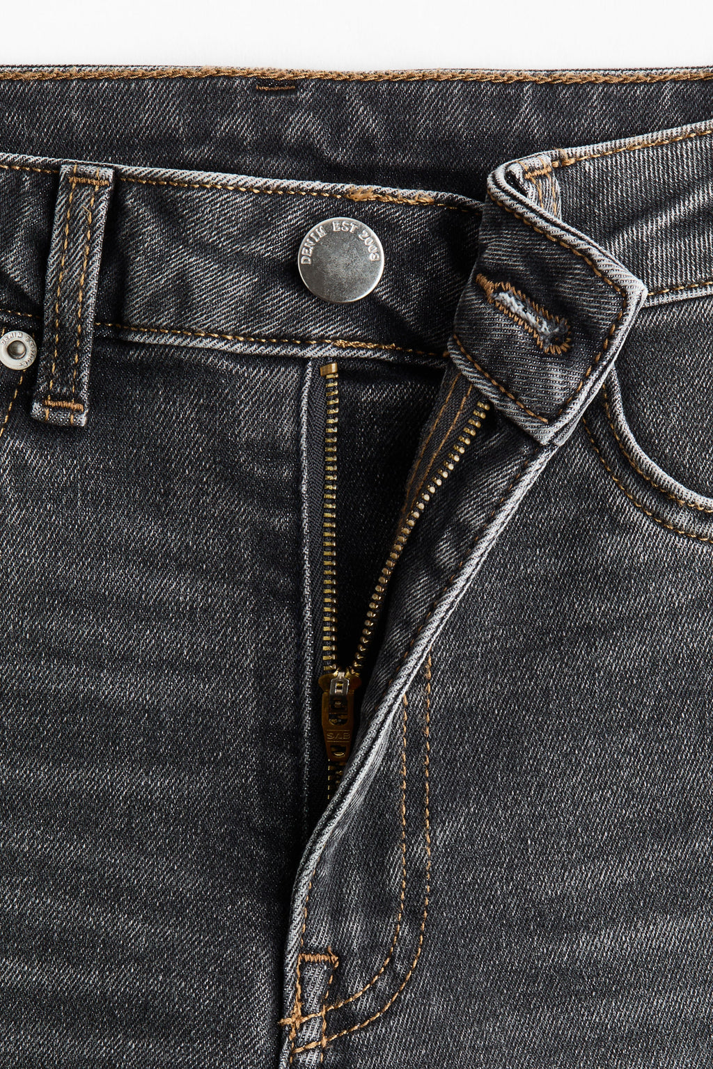 Orvesta Flared High Waist Jeans Denim Grey