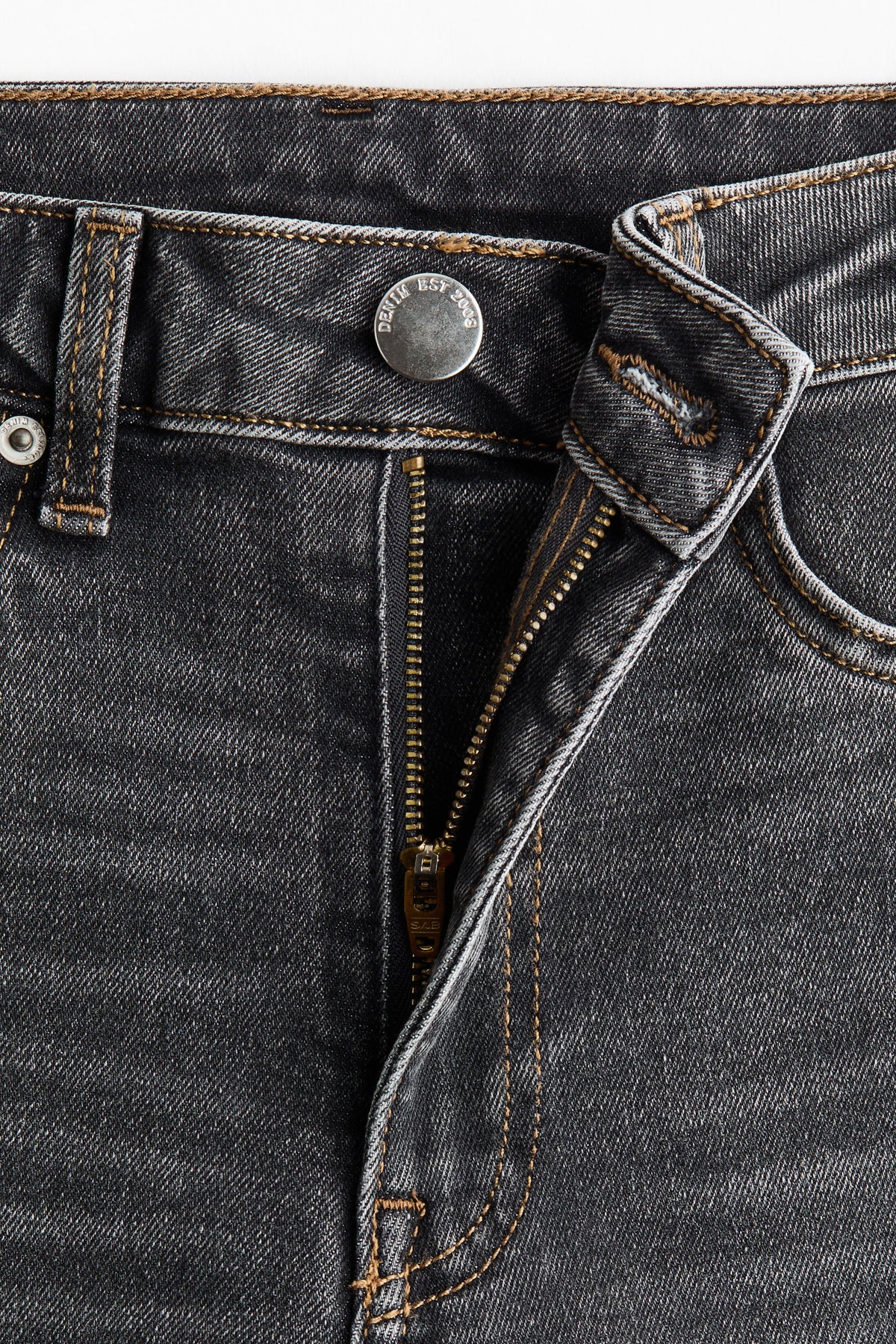 Orvesta Flared High Waist Jeans Denim Grey