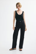 Orvesta Wide High Waist Jeans Black