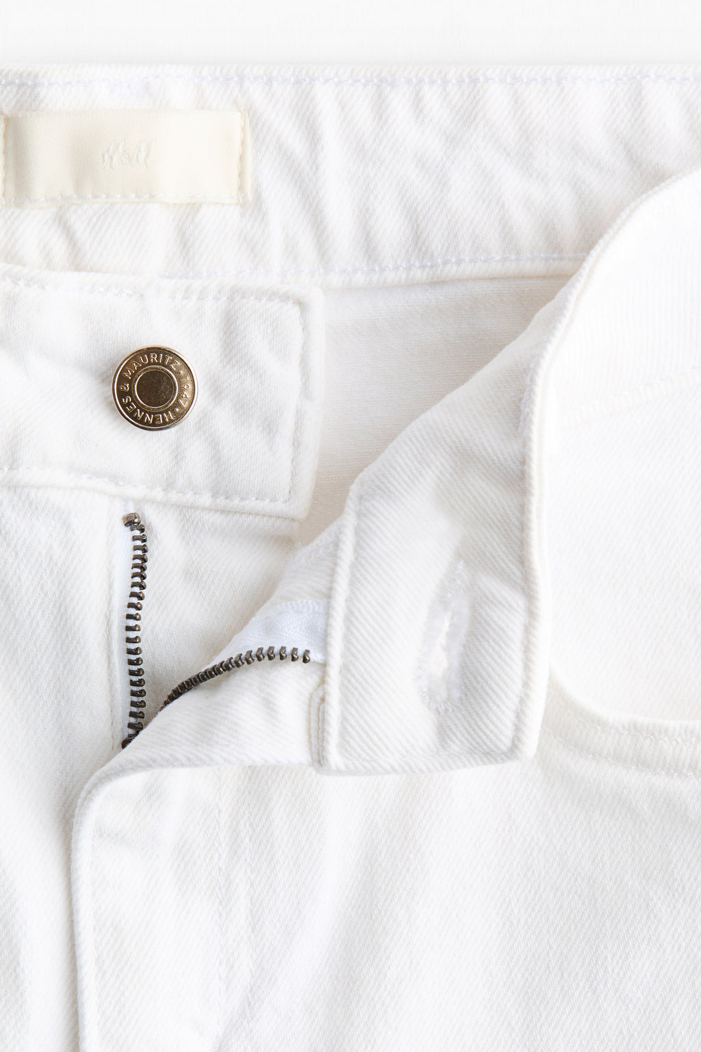 Orvesta Wide High Waist Jeans White