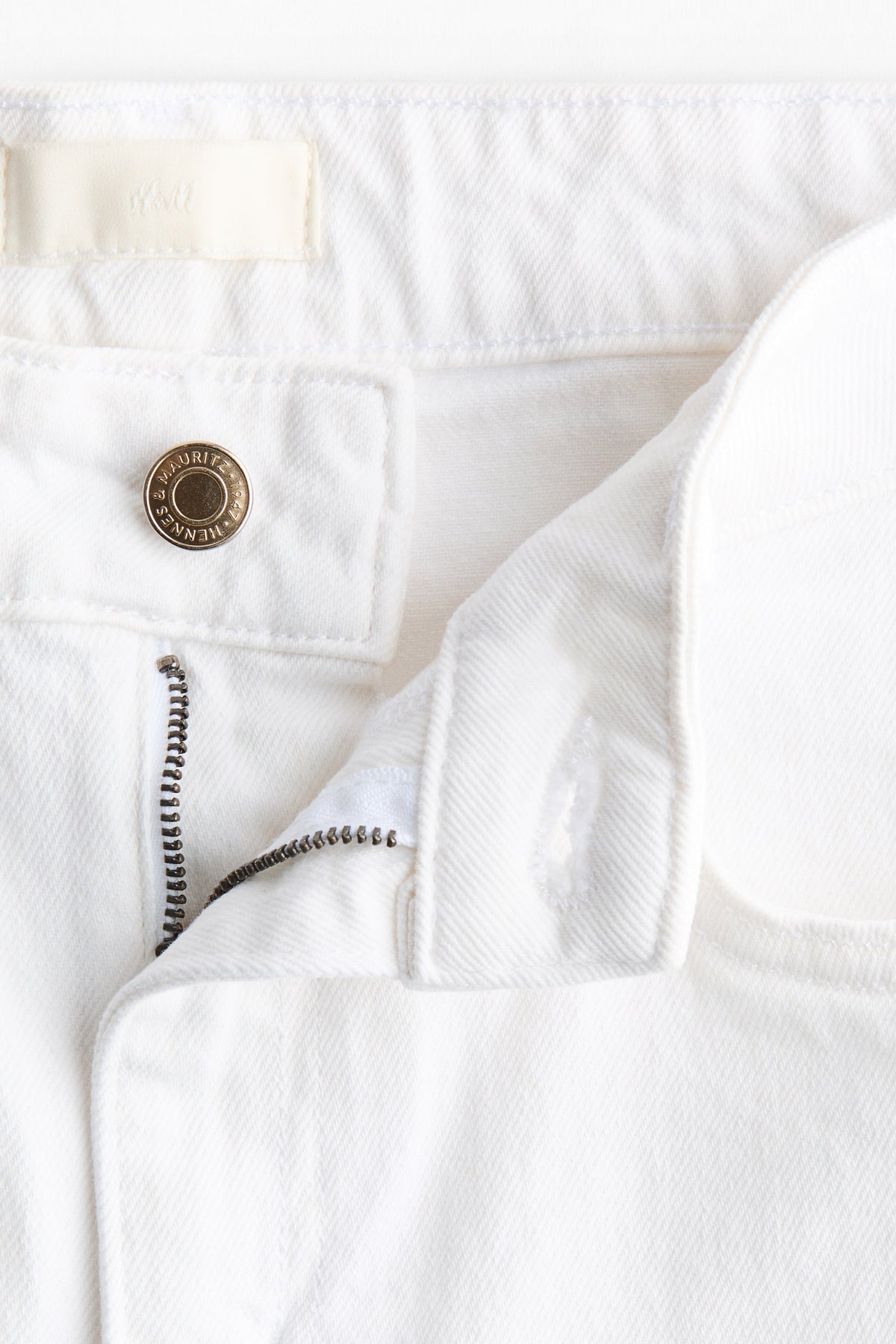 Orvesta Wide High Waist Jeans White